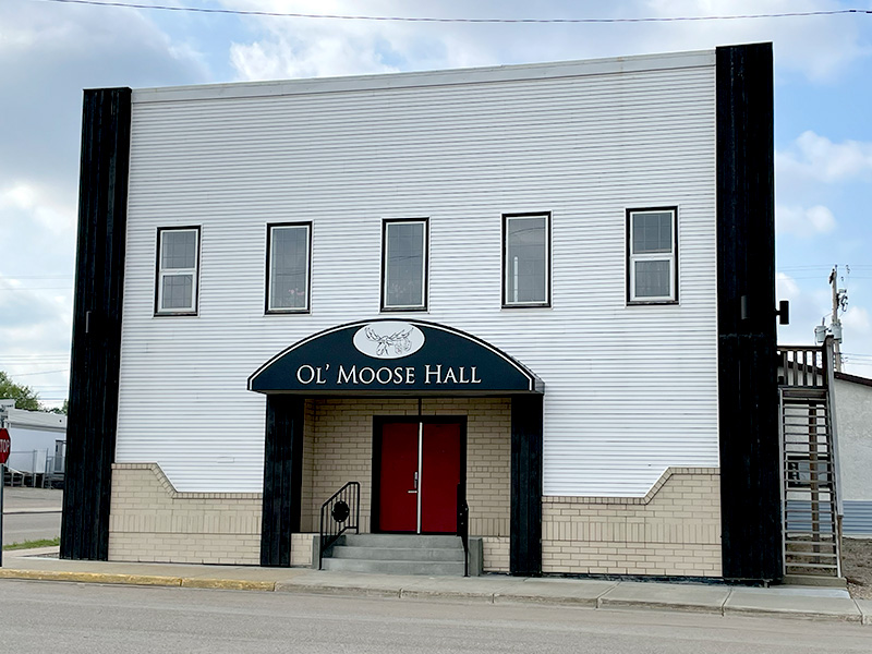 Ol'Moose Hall - Background Image - Innisfail Town Theater - Innisfail, Alberta